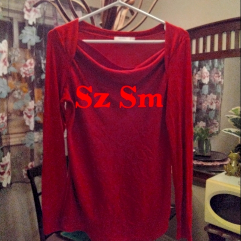 Ladys red top